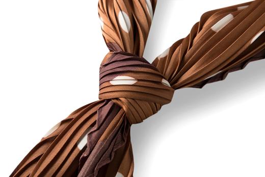 伊芙丽文艺褶皱波点丝巾1CA6W0321 商品图1