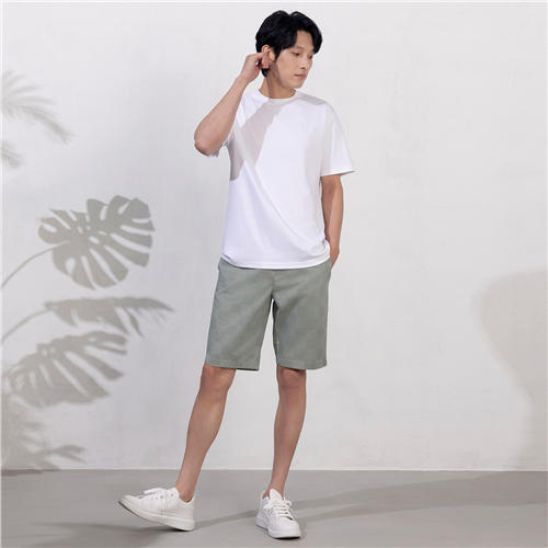 佐丹奴男装SS25商场同款【液氨系列】男士休闲圆领T恤01025802 商品图14