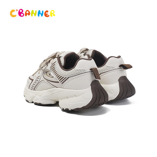 千百度秋季潮酷机能感金属流光拼接鞋面运动鞋童鞋A25425606 商品图3