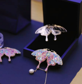 非遗螺钿胸针DIY