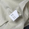 【选2件15元-NO退】110浅卡其纯棉短袖-微脏-喜出 商品缩略图2