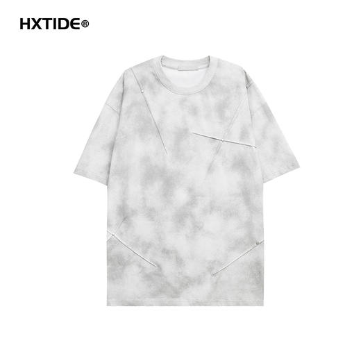 【新品上新】HX 夏季圆领短袖纯棉T恤宽松C102520109101/02 商品图2