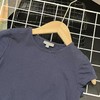【选2件15元-NO退】128 JBC藏青女童短袖-微脏-喜出 商品缩略图1