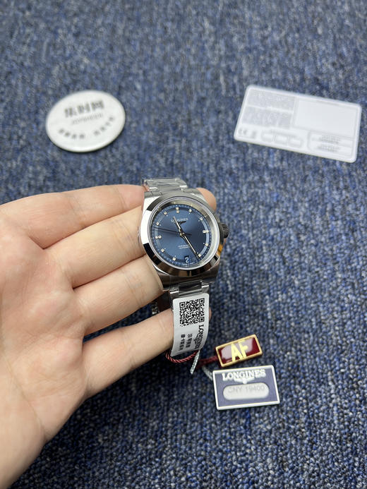 浪琴新款 AF康卡斯悦动系列34mm 女士腕表 商品图2