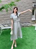 套装【韩系2025】225名媛风小香风珍珠领上衣➕半身裙-喜出 商品缩略图2