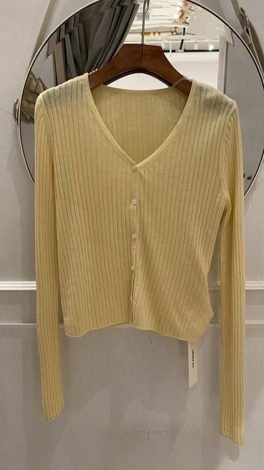 【门店同款】ENJOY夏季都市漫游坑条针织开衫 162296844 商品图0