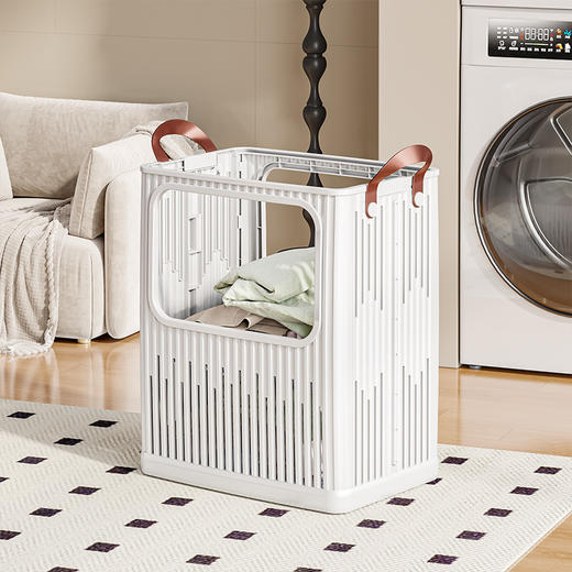 【脏衣篓家用可折叠脏衣篮】大容量塑料洗衣篮 卫生间浴室脏衣服收纳筐  商品图11