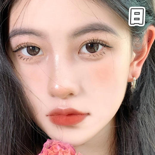 #椰蓉奶冻巧  棕 14.0mm 8.4基弧【10片装】国产镜片 / 日抛 商品图3