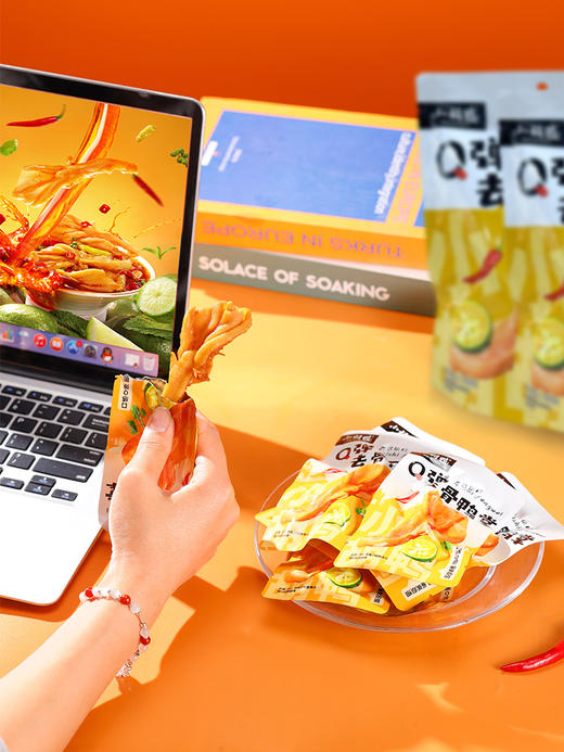 【小胡鸭】Q弹去骨鸭掌(泰式风味)·休闲追剧·爽脆弹牙·酸辣开胃·解馋必备 商品图4