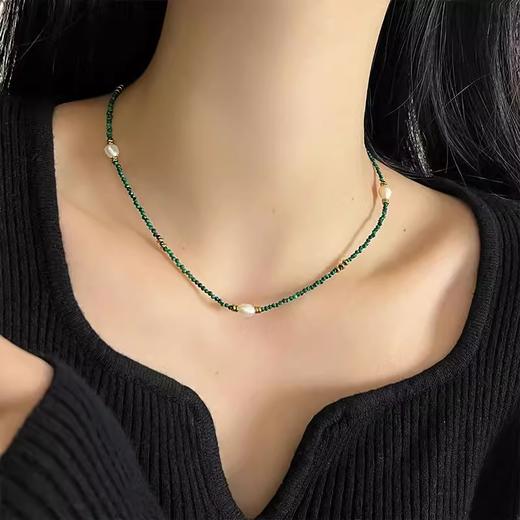 【VAN CLE繁刻天然石项链合集】送定制包装盒+礼品袋 不易撞款 精致百搭 显白多巴胺项链 商品图8