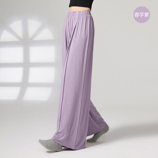百媚生 四季裤中国舞蹈练功服女舞蹈裤古典舞蹈练功裤阔腿裤K8748 商品图9