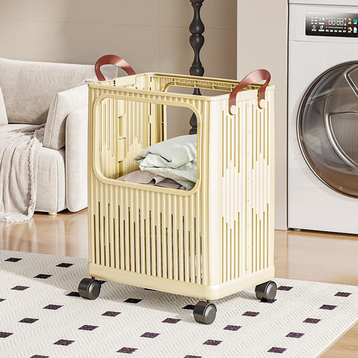 【脏衣篓家用可折叠脏衣篮】大容量塑料洗衣篮 卫生间浴室脏衣服收纳筐  商品图7