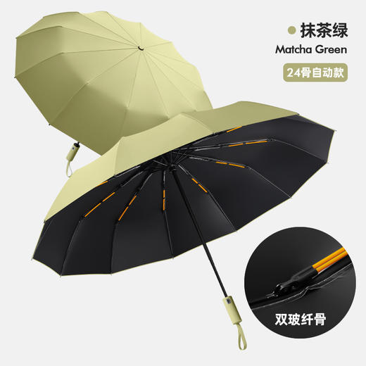 【32骨黑科技伞🔥】防风抗雨又遮阳，UPF50+全能守护，全自动防紫外线折叠伞轻奢太阳伞，晴雨两用高颜值必备！☂️ 商品图13