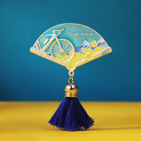 环青海公路自行车比赛徽章