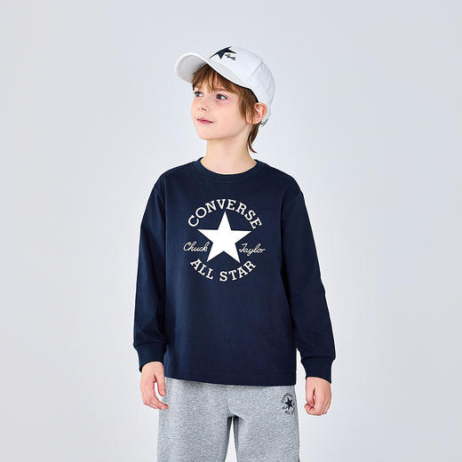 【2件装】CONVERSE 秋 大童小童 儿童童装T恤 CNVN-L2-J042 商品图1