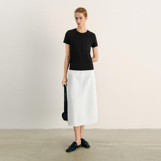 【商场同款】麦檬牛仔中裙5F4141531 商品图1