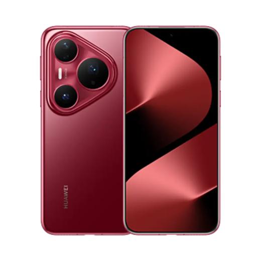 华为 Pura80 Pro+ 釉红 16GB+1TB 商品图1
