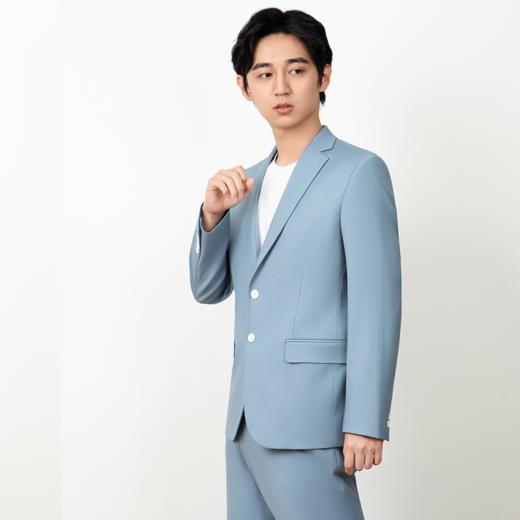 【2025年新款工装】定制款灰蓝色西服套装 商品图1