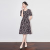 「高货wl」全新升级【铂金会员321/天猫429/差价108】(02545)洛诗琳法式气质优雅印花连衣裙2025夏季减龄收腰显瘦裙子 商品缩略图0