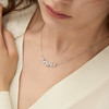 ARSIS银饰｜幸运符号系列 星悦蝴蝶微笑项链 商品缩略图1