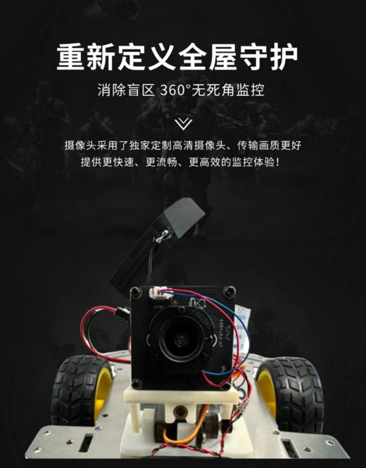 全屋监控智能小车 商品图2
