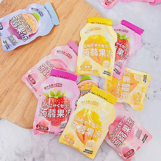 众星蘜蒻果冻综合口味520g 商品图3