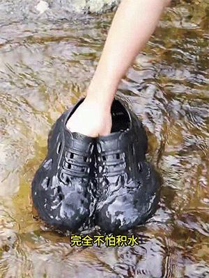 热卖！水陆两穿！【单拍不发货，加购2双到手49.9元】茧墨 情侣款EVA溯溪鞋 洞洞凉鞋 户外休闲 透气循环 柔软轻便 TY11 商品图10