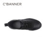 千百度秋季商务休闲鞋牛皮革脚垫通勤会议通用男鞋A25416504 商品缩略图2
