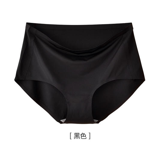 【冰丝抑菌裤】高腰无痕一片式女士三角裤冰丝透气纯棉抑菌裆内裤女 商品图6