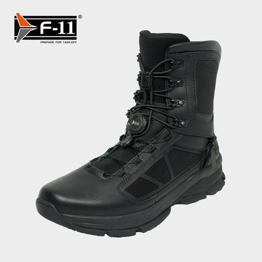 F11 龙鱼组合款战术跑鞋 头层皮轻便透气减震可拆卸高/低帮跑鞋 商品图7