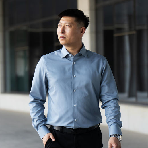 桑蚕丝商务衬衣 商品图0