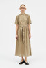 Mark Kenly Domino Tan 25PF 卡其色DAMY棉府绸系带连衣裙 商品缩略图0