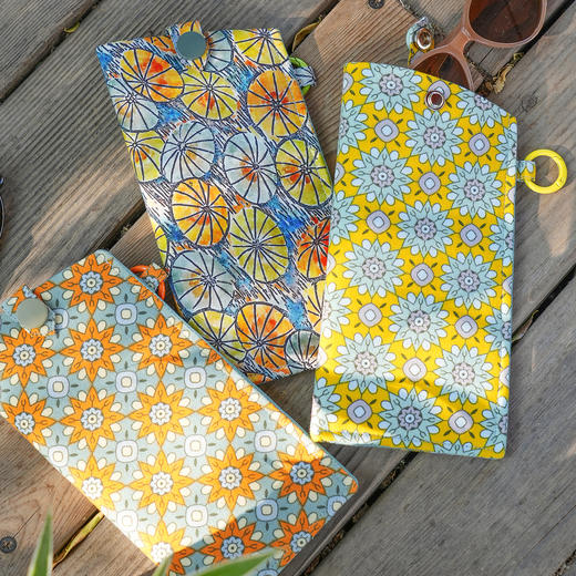 太阳花假日系列墨镜盒眼镜盒新款女士小巧便携高颜值太阳镜高级感收纳盒 商品图0