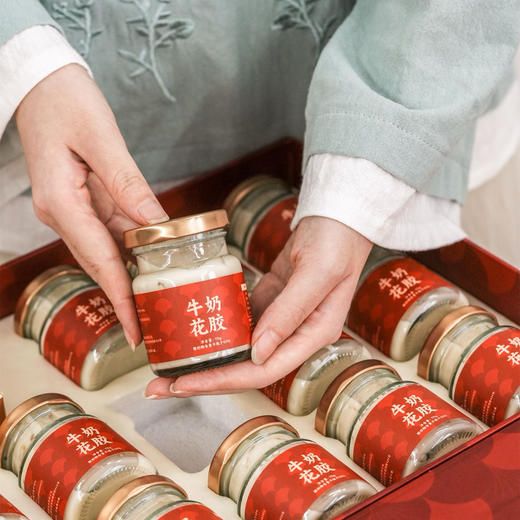 牛奶花胶  免煮营养即食花胶 狂吃不腻  早餐必备 满满一瓶都是好料 大块饱满Q弹爽滑 商品图3