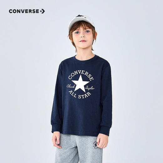 【2件装】CONVERSE 秋 大童小童 儿童童装T恤 CNVN-L2-J042 商品图0