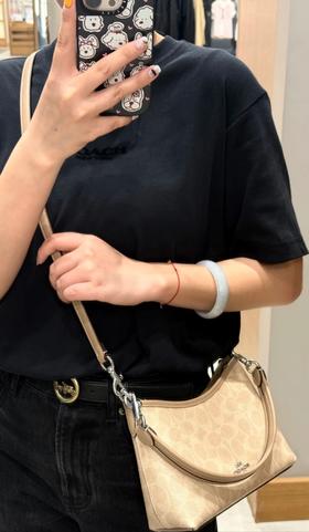 代工厂捡漏随时下架蔻c*老花月牙饺子包