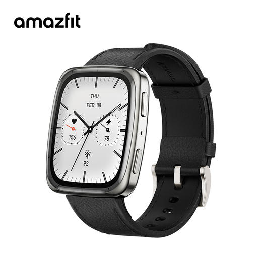 华米 Active 2S 蓝宝石版智能运动手表 跑步心率 1.75 英寸大屏 160+运动模式 离线地图&转向提醒 商品图2