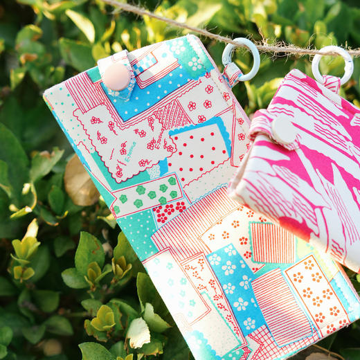 粉色写意系列墨镜盒眼镜盒新款女士小巧便携高颜值太阳镜高级感收纳盒 商品图4