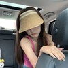「数款可选」夏季草编空顶帽防晒网红同款遮脸发箍太阳帽出游骑行沙滩遮阳帽女配饰 商品缩略图2