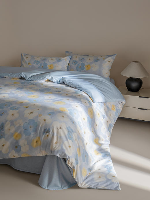 佳丽斯四件套100全棉纯棉四件套床单被套主卧印花亲肤软糯 商品图7