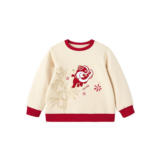 【商场同款】英氏儿童卫衣男童长袖秋冬保暖卫衣百搭拜年服 商品图4