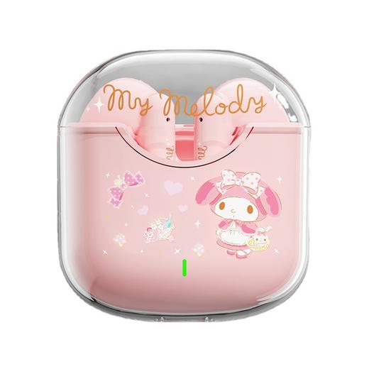 【可爱爆表🎀音乐神器】三丽鸥正版授权蓝牙耳机🔥百元高配，20小时续航，秒连不卡顿！凯蒂猫、库洛米陪你畅听立体声🎶快来Pick你的萌系搭档💖 商品图4