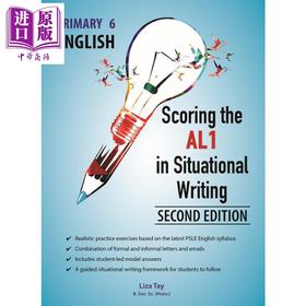 【中商原版】小学六年级英语情境写作得分攻略 评分拆解+高频模板+范文 P6 English Scoring the AL1 in Situational Writing