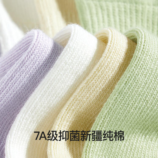 【掉跟包退，10双只要39.9】Secret World 2025夏季薄款纯棉纱线10A抑菌 隐形船袜 商品图6