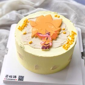 无蛋奶 凹凸世界生日蛋糕