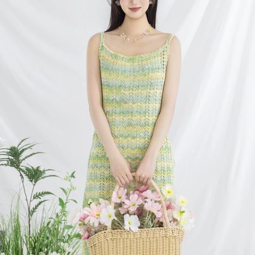 苏苏姐家简简背心/吊带裙手工diy编织钩针蕾丝线毛线团自制材料包 商品图2