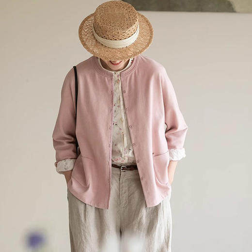 裁缝学苑AS512短外套新品休闲百搭开衫样板打版圆领衬衫 商品图1