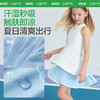 KK树儿童运动短裙女童夏季防走光半身裙女孩高弹速干羽毛球网球裙小浪花裙裤 商品缩略图2
