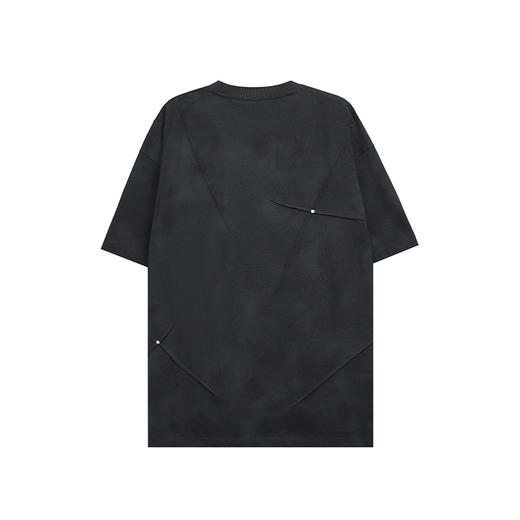 【新品上新】HX 夏季圆领短袖纯棉T恤宽松C102520109101/02 商品图1