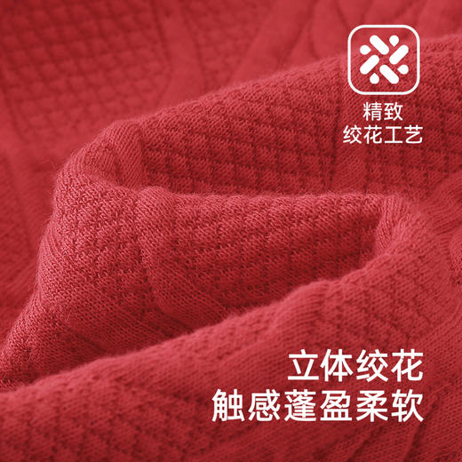 英氏婴儿拜年服秋冬保暖婴儿衣服新款新中式宝宝连体衣喜庆 商品图1